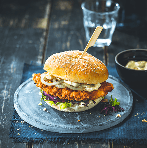 citroenmayonaise burger bij family